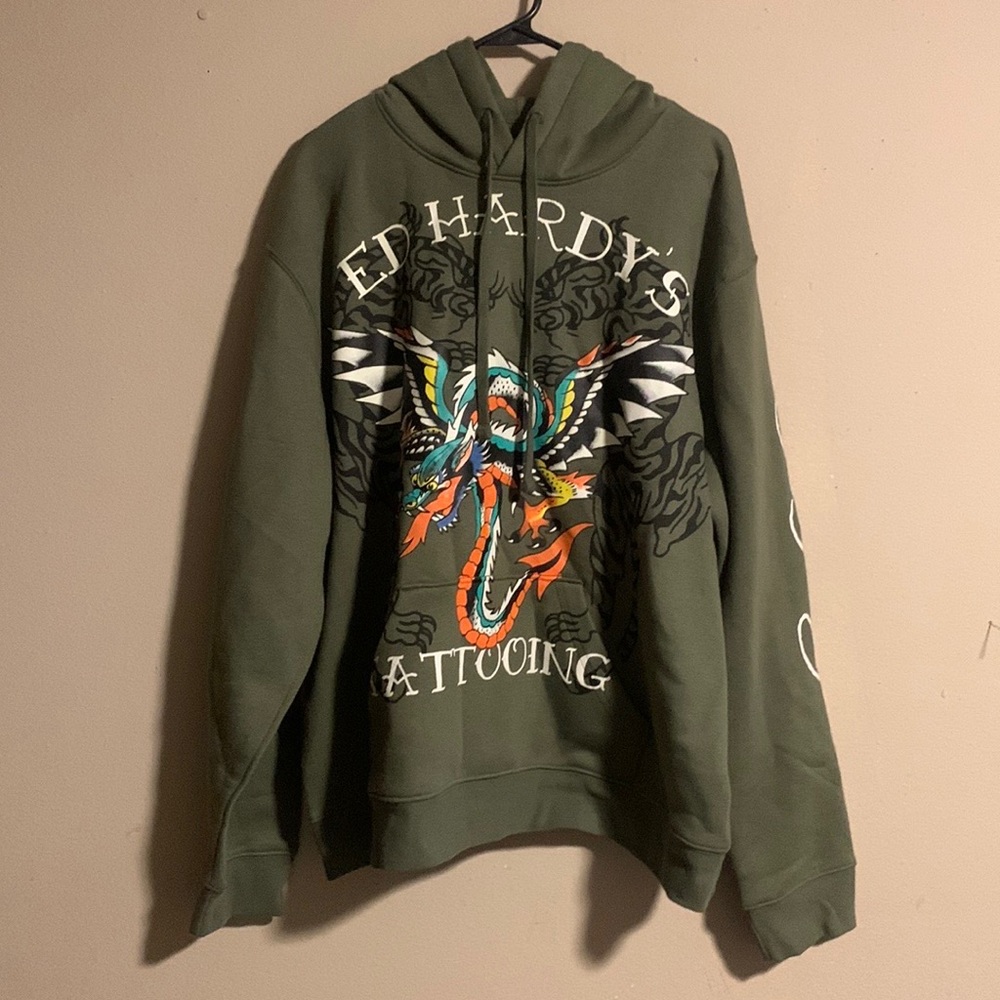 Authentic Ed Hardy “Dragon” Hoodie